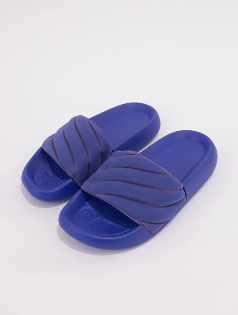 Mules à bride rembourrée